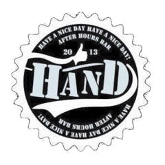 BAR「HAND」スタンプ